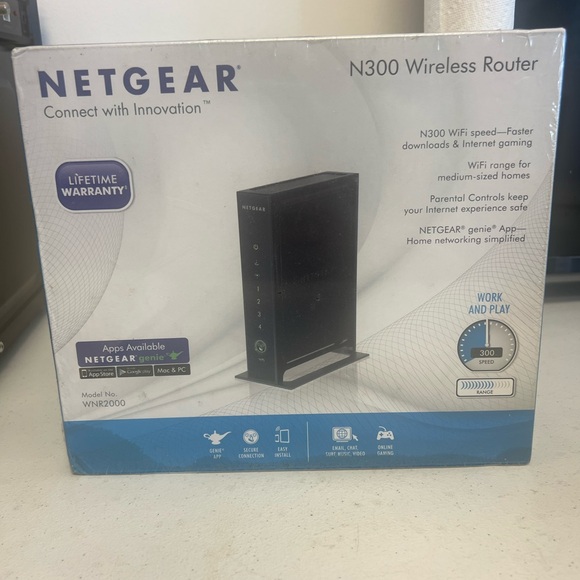 NIB Netgear N300 Wireless Router - Picture 5 of 8